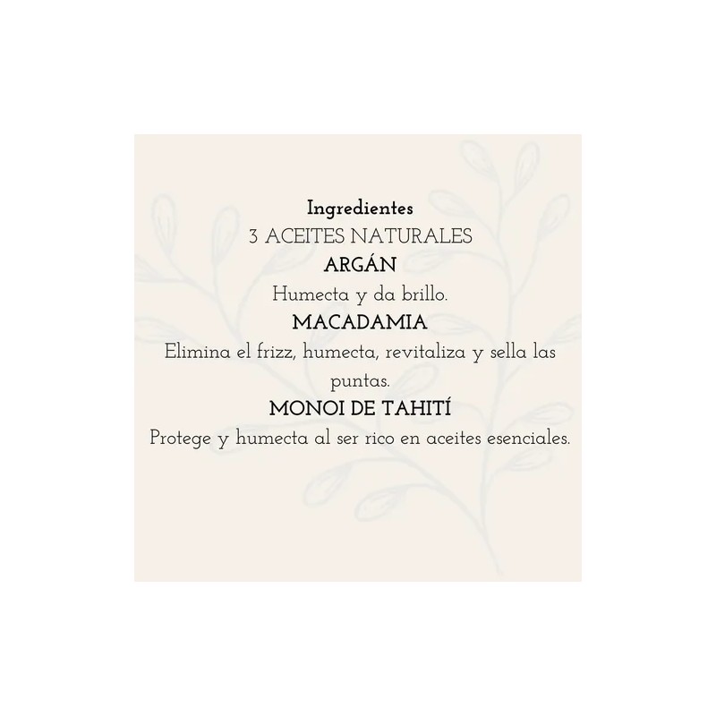 Mayoreo 20 Óleos Terramar Tratamiento Cabello. Serum Argán