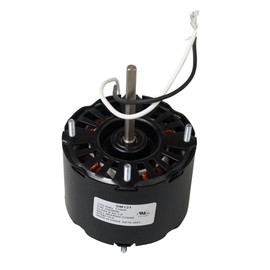 Supco Open Ventilated Motor, Shaded Pole, Ball Bearing CCWSE, 115V, SM121, D121, 82121