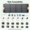 GRECELL 120W Foldable Bifacial Solar Panel 21.6V Charger for RV