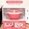 AI LOVE PEACE Microwavable Ramen Bowl Cooker with Lid -