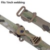 Cam Buckle with Pull Tab, JX Tacfancier Quick Adjust Sling
