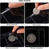 lehom Plastic Coin Pocket Pages Coin Collection Supplies Migavenn 10