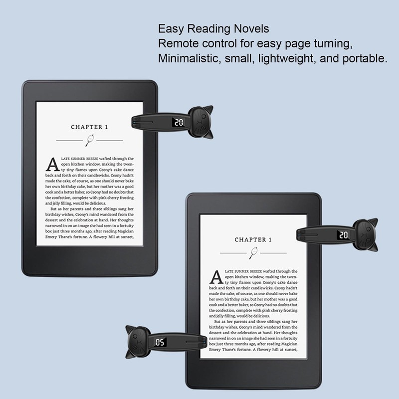 TikTok Scrolling Ring Page Turner for Kindle App with Auto