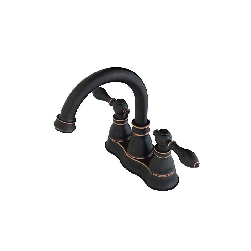 Kingston Brass FSC1616ACL American Classic Two Handle 4" Centerset Lavatory