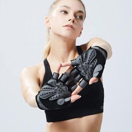 Women Fitness Gym Training Gloves Half Finger Gel Weight Lifting Workout Gloves -with Breathable Design