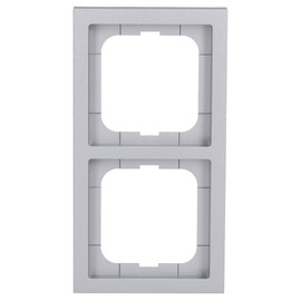 Busch-Jaeger 1722-183K Cover Frame Double Frame Aluminium Silver Future Linear 2CKA001754A4302