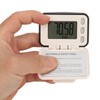 Walking Pedometer Green Solar Battery Powered Distance Calorie Counter Electronic