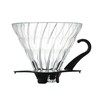 Hario VDG-01B 1-Piece Glass Coffee Dripper, Black