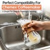 Cleaning Brush Compatible with Chemex Coffeemakers