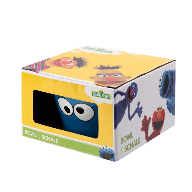 Sesamstraße "me want cookie". 2D Müslischale