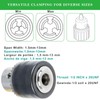 GARHWAL SDS-Plus Drill Chuck Adapter, 1.5-13mm 1/2-20UNF Drill Chuck with