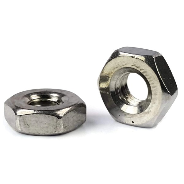 Machine Screw Hex Nuts 304 Stainless Steel #4-48 QTY 100