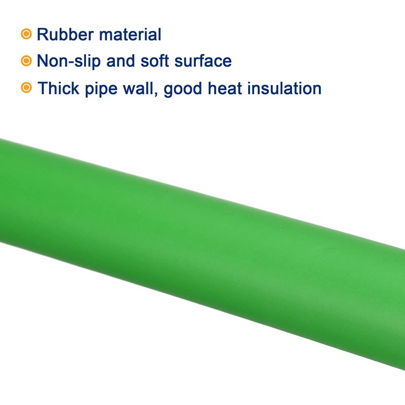 sourcing map Foam Grip Tubing Handle Grips 25mm(1") ID 35mm