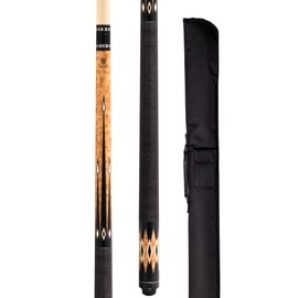 McDermott Lucky L33 Pool Billiard Cue with 1x1 Soft Case (18.0, Ounces)