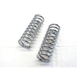 Bous Performance 10" Tall Coil Over Shock Springs, ID: 2.5", Rate: 200lb, Chrome C21603C