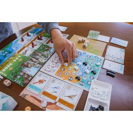 Stonemaier Games: Wingspan Asia by Elizabeth Hargrave | Standalone Game or Expansion to Wingspan | A Relaxing Game About Collecting Birds | Add to Wingspan for 6-7 Players | 1-2 Players, 70 Mins