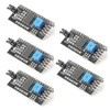 KKHMF 5pcs IIC/I2C/TWI Serial Interface Board Module 1602 2004 Compatible