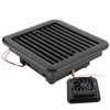12V 4W Cooling Fan with Shutters Vent One‑Way Side Strong