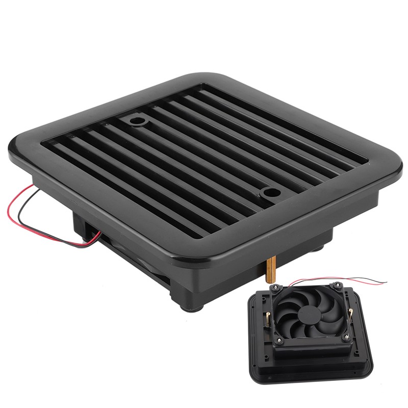 12V 4W Cooling Fan with Shutters Vent One‑Way Side Strong