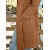 LILLUSORY Women's Long Dressy Cardigan Sweaters Fall Oversized Cozy Jacket