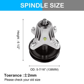 54" Deck Spindle Assembly 618-06978 918-06978, Fits for Cub Cadet MTD Troy Bilt TB2454, XT1-GT54, XT1-ST54, ST54, ZT1-54 ZT2-54 (Only fits 2019-2020), T8400 G8400