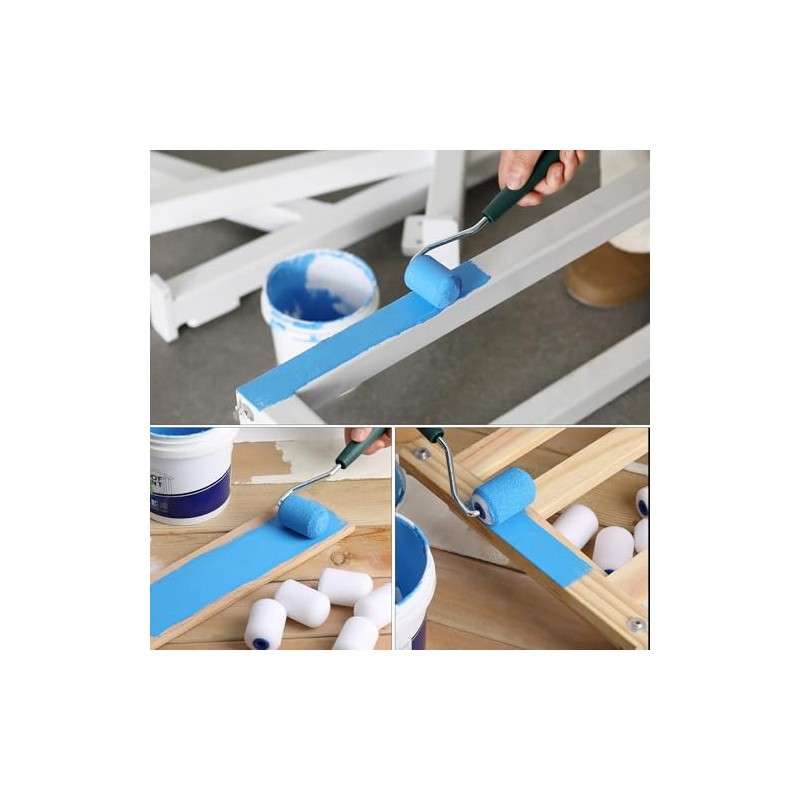 Bates Choice Foam Paint Roller Covers, 2", 12 Pack, High