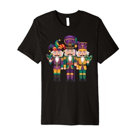 Mardi Gras Shirt Funny Mardi Gras Nutcracker Costume Outfit Premium T-Shirt