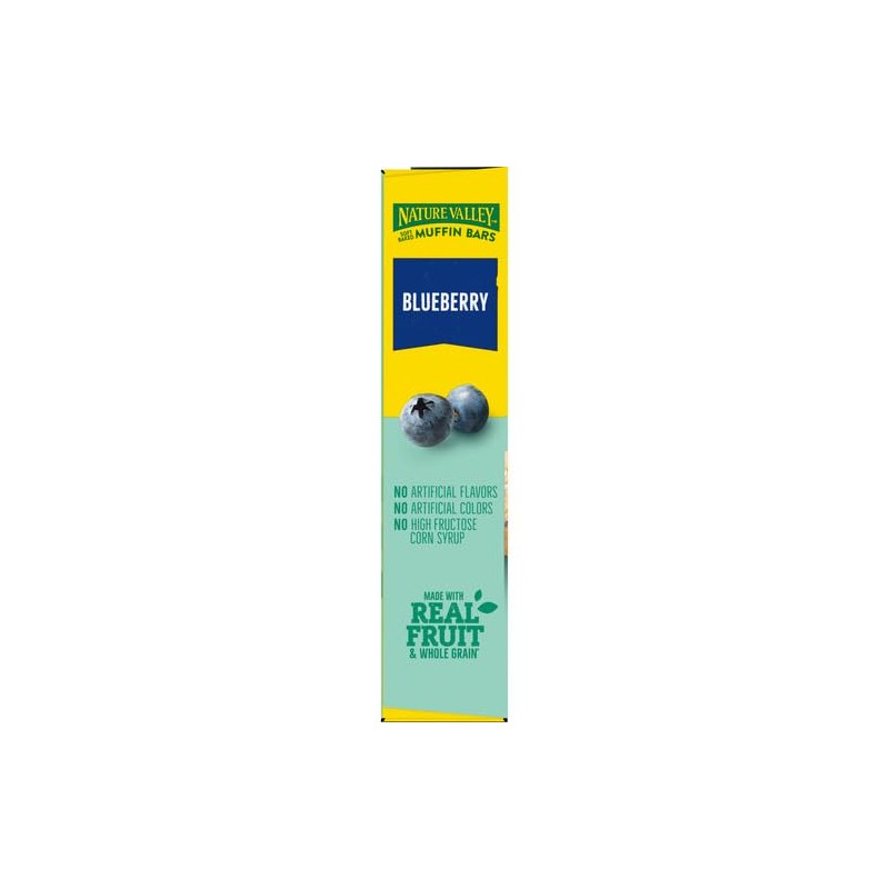 Nature Valley Blueberry Soft-Baked Muffin Bars, 5 ct, 6.2 oz