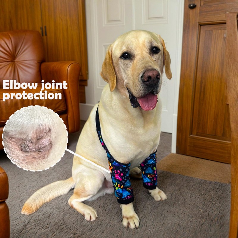Sharkwill Dog Elbow Wraps Knee Protector Pads Elbow Callus Treatment