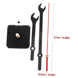 LIFKOME 1 Set DIY Clock Movement Kit Silent Replacement Mechanism with Hands for Unique Wall Clock Projects for Home and Office Use Durable Parts for Easy Repair and