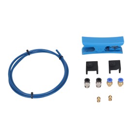 3D Printer Parts Kit With PTFE Tube Silicone Case PC4‑M6 PC4‑M10 Cutter 0.4 Nozzles for Ender 3/3 Pro/5 CR‑10/10S