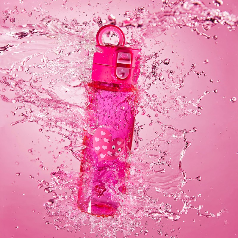 Tinc Kids' Mallo Tribal Character Water Bottle, Pink, 500 ml