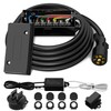 7 Pin Trailer Wiring Harness Kit 8FT, 7 Way Trailer