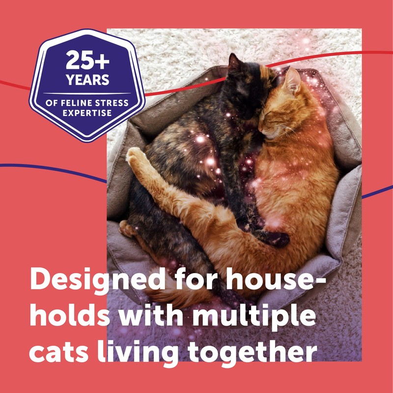 FELIWAY MultiCat 30 Day Cat Calming Plug In Pheromone Diffuser