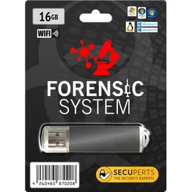 SecuPerts Forensic System - Analysis Tool for Computer and Network - USB 3.0 Stick