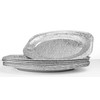 Extiff 10 Oval Aluminium Trays 24.5 x 35 cm -