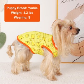 Dog Shirt Vest Dog Clothes for Small Dogs Boy Girl Stretchy Summer Puppy T-Shirts Soft Breathable Lightweight Dog Sweatshirt Pet Cat Outfit