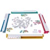 F2C American Mah Jongg Mahjong Set 166 Tiles, 4 Colors