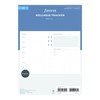 Filofax Organizer Refill, A5 Size, Wellness Trackers Pack, White Paper,