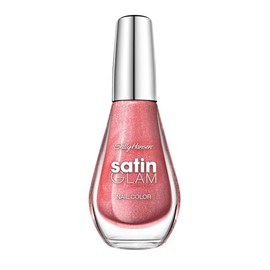 SALLY HANSEN Satin Glam Shimmery Matte Finish Chic Pink Nail Color