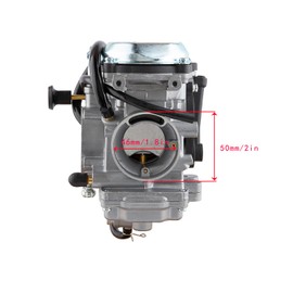 YFM250 Carburetor for 1999-2004 Yamaha Bear Tracker 250 YFM250X YFM250Xh YFM250XM with Filter Intake Manifold Replace Part 4XE-14140-13-00
