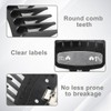 3 Pcs Hair Clipper Guides, Precision Attachment Comb，1.5mm, 3mm, 4.5mm,Hairdressing