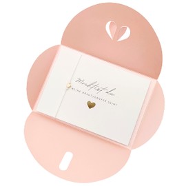 Bridesmaid Questions Card with Bracelet & Heart Envelope (Pink)