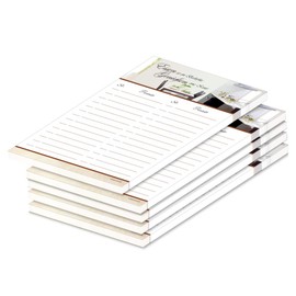 PRICARO 5 x A6 Magnetic Shopping List 25 Sheets