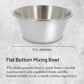 De Buyer Küchenschüssel, Edelstahl, Silber, 27.8 x 25 x 11.8 cm