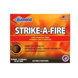 Diamond Diamond Strike-A-Fire Firestarter Matches, 48-Ct.