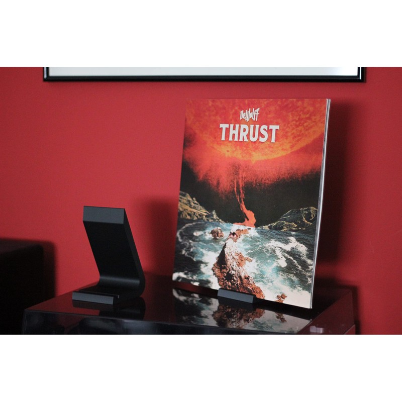 NewGround Designs LP Stand, Vinyl Display, Record Holder, Decorative 12