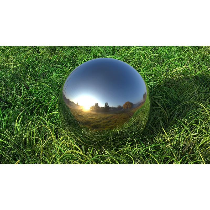 Lulu Decor, Size 16 Silver Stainless Steel Gazing Mirror Ball,
