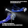 Adsspro CNC Foldable Brake Clutch Lever Handle Handlebar Grips Set