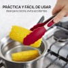 Naymon 3pz Pinzas Tenaza Utensilio Cocina Silicon Acero Inoxidable